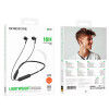 Бездротові навушники BOROFONE BE70 Light neck-hanging BT earphones obsidian black (Black)- № 2