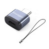 Адаптер Essager Soray OTG (Micro Female to Type-C Male) Адаптер USB2.0 серый (EZJMC-SRC0G) (EZJMC-SRC0G)