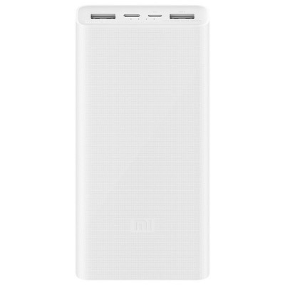Зовнішній акумулятор Xiaomi Mi Power Bank 3 20000mAh 18W Fast Charge (PLM18ZM) White - зображення 1