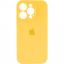 Чохол для смартфона Silicone Full Case AA Camera Protect for Apple iPhone 14 Pro Max 56,Sunny Yellow