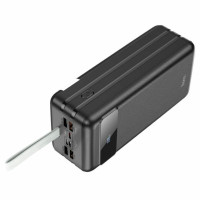 Зовнішній акумулятор HOCO J86B Electric 22.5W fully compatible power bank(60000mAh) Black (Цвет 7073) - фото № 3