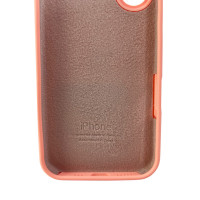 Чохол для смартфона Silicone Full Case AA Camera Protect for Apple iPhone 16 37,Grapefruit (Колір Grapefruit) - фото № 4