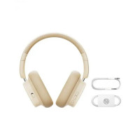 Бездротові навушники Baseus Bowie H1i Noise-Cancellation Wireless Headphones Stellar White (Колір Stellar White) - фото № 2