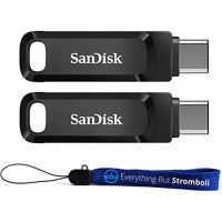 Флеш-накопичувач SanDisk USB 3.1 Ultra Dual Go Type-C 64Gb (150 Mb/s) (Колір Черный) - фото № 2