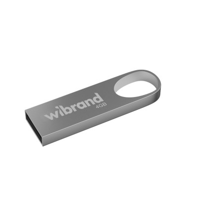 Flash Wibrand USB 2.0 Irbis 4Gb Silver - зображення 1