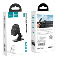 Автотримач для телефона HOCO CA53 Intelligent dashboard in-car holder Black+Gray (Цвет Black-Gray) - фото № 7