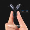 Кабель-перехiдник Essager E01 Type c to 3.5mm Jack Headphone Adapter  grey (EZJE01-0G) (Серыйм)- № 8