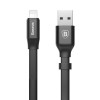 Кабель Baseus Nimble Portable Cable For Apple 23CM Black (Черный)- № 2