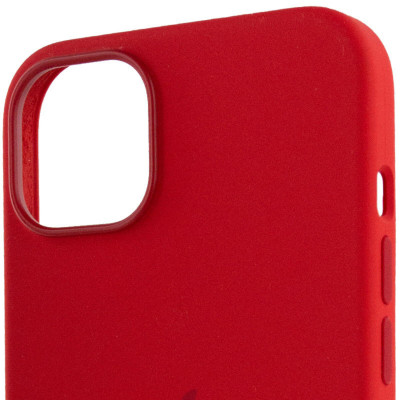 Чохол для смартфона Silicone Full Case AAA MagSafe IC for iPhone 14 Red - изображение 5