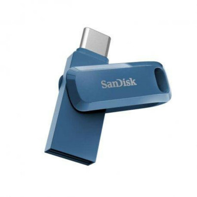 Flash SanDisk USB 3.1 Ultra Dual Go Type-C 128Gb (150 Mb/s) Navy Blue - зображення 3