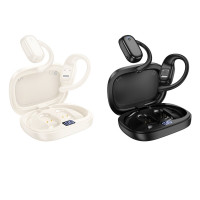 Бездротові навушники BOROFONE BW73 Lucky Open True Wireless BT headset Milky White (Колір Milky White) - фото № 4