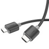 Кабель HOCO US08 HDTV 2.0 male-to-male 4K HD data cable(L=2M) Black (7073)- № 3