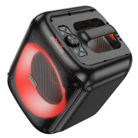 Портативна колонка HOCO HA1 Graceful outdoor BT speaker Black (Колір Black) - фото № 3