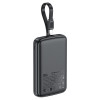 Зовнішній акумулятор ACEFAST M13 PD22.5W power bank with cable 10000mAh Black (7073)- № 3