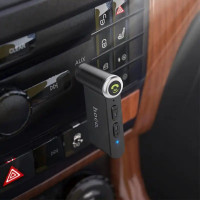 Bluetooth-ресивер HOCO E58 Magic music car AUX BT receiver Black (Цвет 7073) - фото № 6