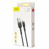 Кабель Baseus Cafule Cable USB For iP 2A 3m Gray+Black (Темно-серый)- № 7