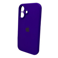 Чохол для смартфона Silicone Full Case AA Camera Protect for Apple iPhone 16 22,Dark Purple (Колір Dark-Purple) - фото № 5