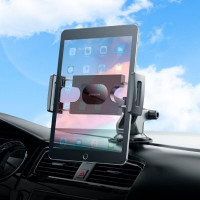 Автотримач для планшета BOROFONE BH100 Airy tablet car holder(center console) Black (Колір Черный) - фото № 7