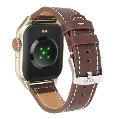 Смарт-годинник HOCO Y17 Smart sports watch(call version) Gold - зображення 2