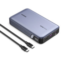 Зовнішній акумулятор UGREEN PB720 20000mAh PD 100W (Цвет Сірий) - фото № 3