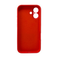 Чохол для смартфона Silicone Full Case AA Camera Protect for Apple iPhone 16 Pro 43,Berry Red (Колір Berry-Red) - фото № 3