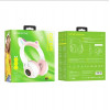 Бездротові навушники BOROFONE BO18 Cat ear BT headphones White (Белый)- № 4