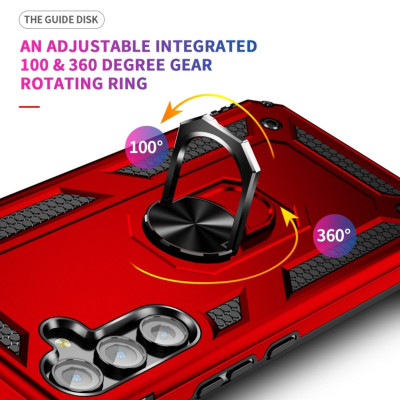 Чохол для смартфона Cosmic Robot Ring for Samsung Galaxy A54 5G Red (RobotA54Red) - зображення 5