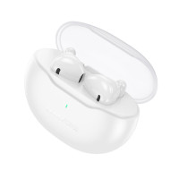 Бездротові навушники BOROFONE BW52 Tower true wireless BT headset White (Цвет Белый) - фото № 2