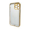 Чохол для смартфона AG Glass Sapphire Frame MagSafe Logo for Apple iPhone 12 Pro Gold (30791)- № 2