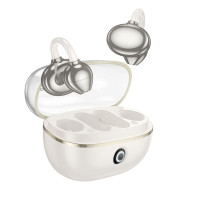 Бездротові навушники BOROFONE FQ5 Spirit clip-on true wireless BT headset Milky white