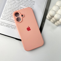 Чохол для смартфона Silicone Full Case AA Camera Protect for Apple iPhone 16 37,Grapefruit (Колір Grapefruit) - фото № 7