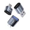 Адаптер Essager Soray OTG (Micro Female to Type-C Male) Адаптер USB2.0 серый (EZJMC-SRC0G) (EZJMC-SRC0G) - изображение 2