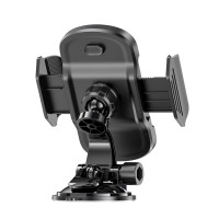 Автотримач для телефона HOCO CA82 Just fast suction cup car holder Black (Колір Черный) - фото № 2