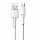 Кабель Baseus Mini White Cable USB For Micro 2.4A 1m White