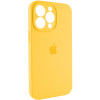 Чохол для смартфона Silicone Full Case AA Camera Protect for Apple iPhone 14 Pro 56,Sunny Yellow - зображення 3