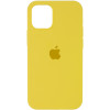 Чохол для смартфона Silicone Full Case AA Open Cam for Apple iPhone 12 Pro Max 56,Sunny Yellow