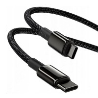 Кабель Baseus Tungsten Gold Fast Charging Data Cable Type-C to Type-C 100W 2m Black (Цвет 7073) - фото № 3