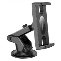 Автотримач для планшета BOROFONE BH100 Airy tablet car holder(center console) Black (Колір Черный) - фото № 3