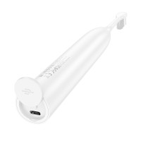 Електрична зубна щітка HOCO HP60 Wave electric toothbrush White (Колір Білий) - фото № 4