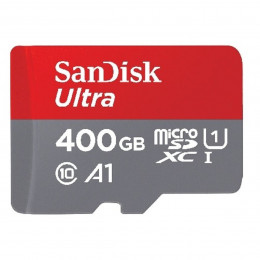 microSDXC (UHS-1) SanDisk Ultra 400Gb class 10 A1 (120Mb/s)