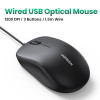 Миша UGREEN Wired Mouse (Black)- № 3