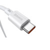 Кабель Baseus Superior Series Fast Charging Data Cable Type-C to Type-C 100W 1m White (7068)- № 4