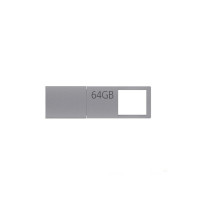 USB флеш-накопичувач Xiaomi Mi Dual Interface Metal U Drive 64GB USB-A + USB-C 3.2 Gen 1 Silver (Колір Серый) - фото № 2