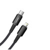 Кабель ESSAGER Fast Charging 20W USB-A to Lightning C 0,5m black (7073)- № 3