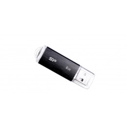 Flash SiliconPower USB 2.0 Ultima U02 8Gb Black