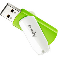 Флеш-накопичувач Apacer USB 2.0 AH335 64Gb Green (Цвет Зелёный) - фото № 2