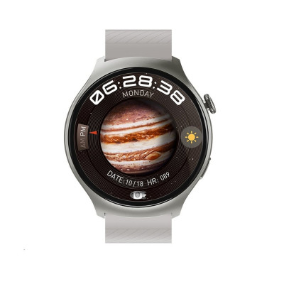 Смарт-годинник Howear Watch 4 Pro Amoled+NFC+IP67 Silver - зображення 1