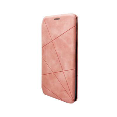 Чохол-книжка для смартфона Dekker Geometry for Motorola E40 Pink - зображення 1
