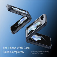 Чохол для смартфона DUX DUCIS Aimo MagSafe for Samsung Flip 5 Black (Цвет 7073) - фото № 8