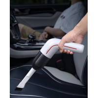Автомобільний пилосос Usams US-ZB253 Mini Handheld Vacuum Cleaner LEJ Series White (Цвет White) - фото № 3